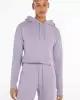 Calvin Klein Kadın Rib Mix Tab Hoodie Sweatshirt