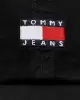 Tommy Jeans Erkek Siyah Logolu Şapka