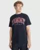 Tommy Hilfiger Erkek Arch Lacivert Logolu T-Shirt