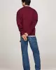 Tommy Hilfiger Erkek Bordo Sweatshirt