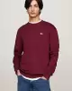 Tommy Hilfiger Erkek Bordo Sweatshirt