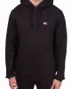 Tommy Hilfiger Erkek  Siyah Logolu Sweatshirt