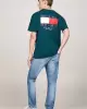 Tommy Hilfiger Erkek Geri Logolu Yuvarlak Yaka T- shirt