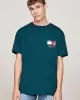 Tommy Hilfiger Erkek Geri Logolu Yuvarlak Yaka T- shirt