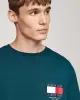 Tommy Hilfiger Erkek Geri Logolu Yuvarlak Yaka T- shirt