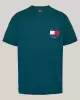 Tommy Hilfiger Erkek Geri Logolu Yuvarlak Yaka T- shirt