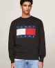 Tommy Hilfiger Erkek RLX Siyah Sweatshirt