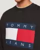 Tommy Hilfiger Erkek RLX Siyah Sweatshirt