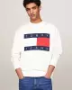 Tommy Hilfiger Erkek RLX Beyaz Sweatshirt