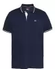 Tommy Hilfiger Erkek Strech Polo Lacivert T-Shirt