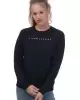 Tommy Hilfiger Kadın Geniş Kesim Lacivert Sweatshirt