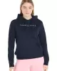 Tommy Hilfiger Kadın Geniş Kesim Lacivert Sweatshirt