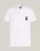 Tommy Hilfiger Dikey Bayrak Polo Yaka Tişört Beyaz