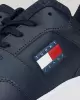 Tommy Hilfiger Erkek Retro Orta Boy Derı Lacivert Sneaker