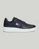 Tommy Hilfiger Erkek Retro Orta Boy Derı Lacivert Sneaker