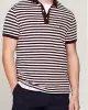 Tommy Hilfiger Erkek Slim Fit Polo Gömlek Bordo T-Shirt