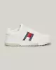 Tommy Hilfiger Kadın Brooklyn Deri Beyaz Sneaker