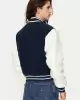 Tommy Jeans Kadın Lacivert Regular Fit Bomber Ceket