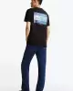 Tommy Jeans Logolu Erkek Siyah T-Shirt