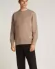 Calvin Klein Erkek Bej Regular Fit Sweatshirt