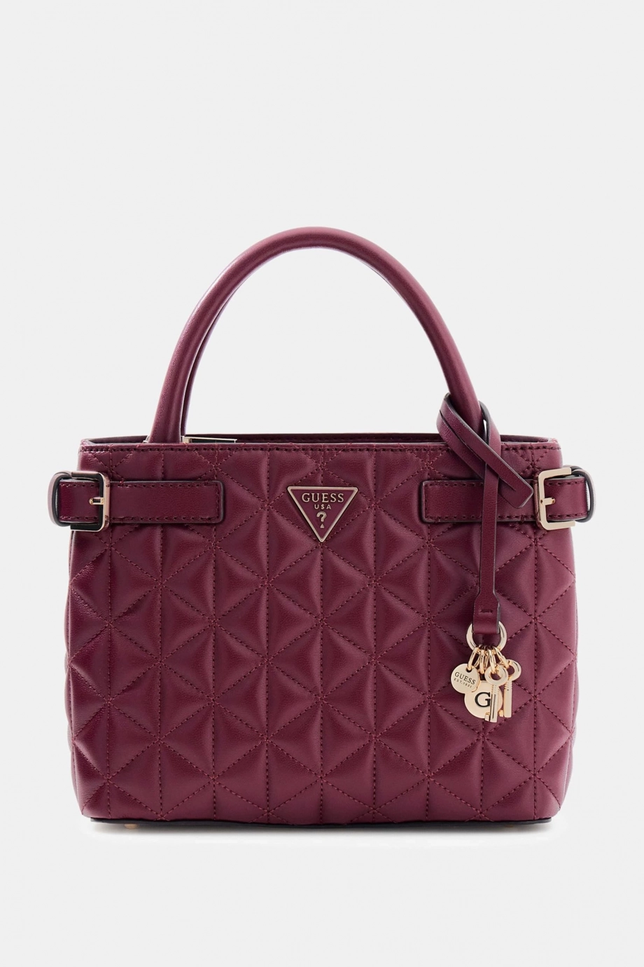 Guess Paisleigh Küçük El ve Omuz Kadın Bordo El Çantası HWQG9883050-BUR
