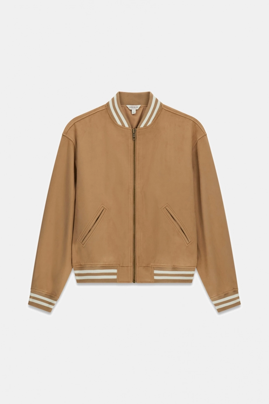Guess Jeans Suede Erkek Bomber Ceket