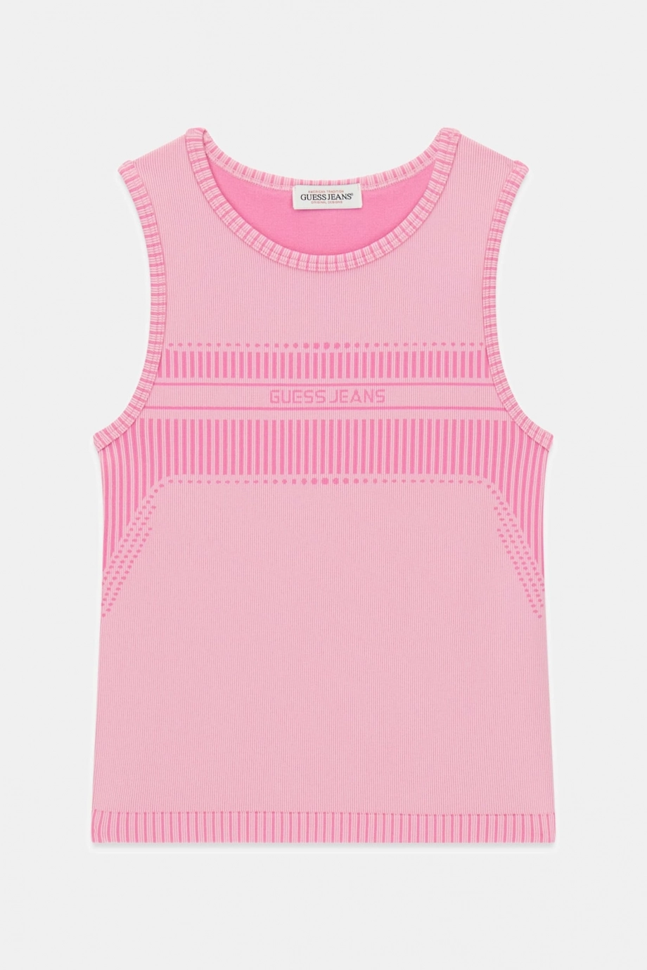Guess GJ Teknik Dikişsiz  Kadın Pembe  Crop   W6RP35KD152-G65F