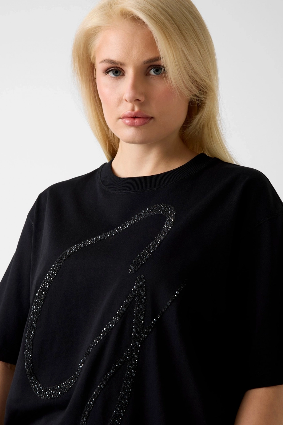 Guess Jersey Kadın Oversize Fit T-Shirt