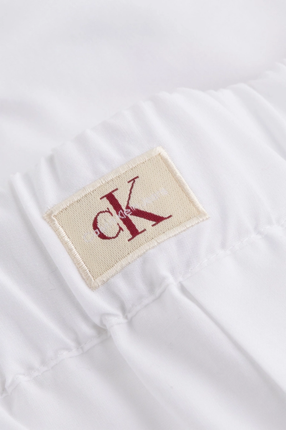 Calvin Klein Summer Poplin Kadın Beyaz Şort J20J225218-YAA