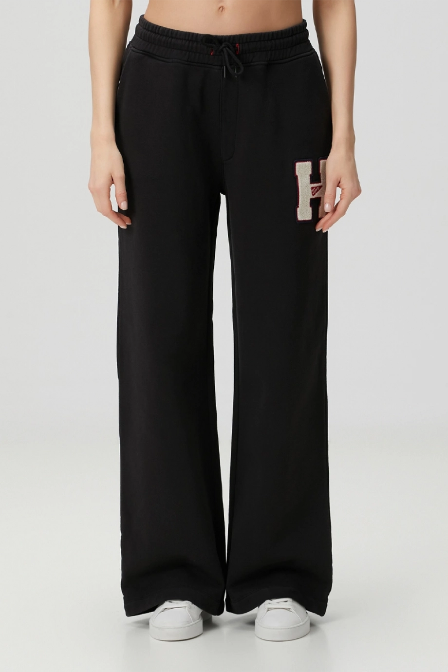 Tommy Hilfiger TJW H GRAPHIC SWEAT PANT Kadın Siyah Eşofman Altı DW0DW20558BDS