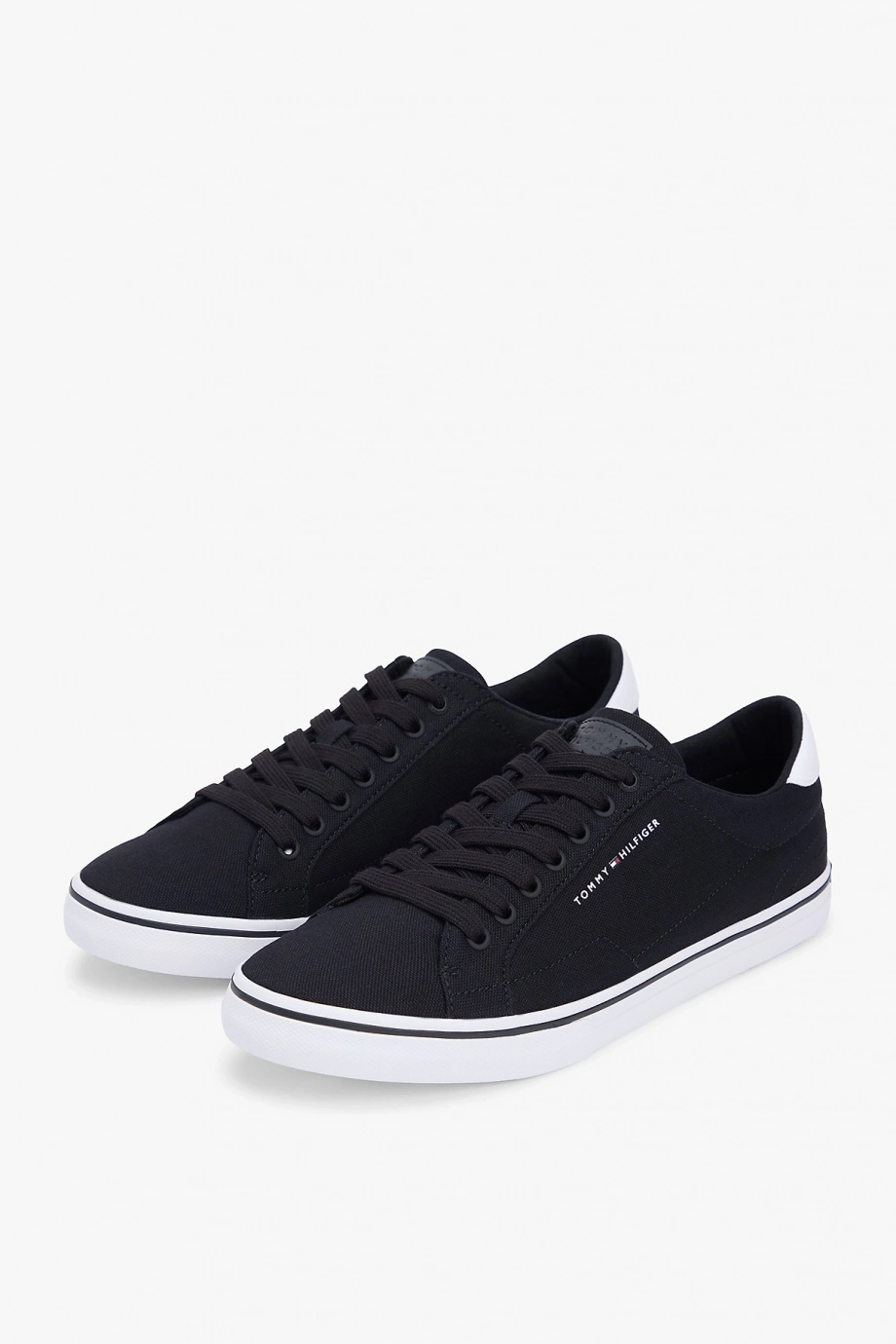 Tommy Hilfiger Vulc Core Uzun Bağcıklı Erkek Siyah Sneaker FM0FM05688BDS