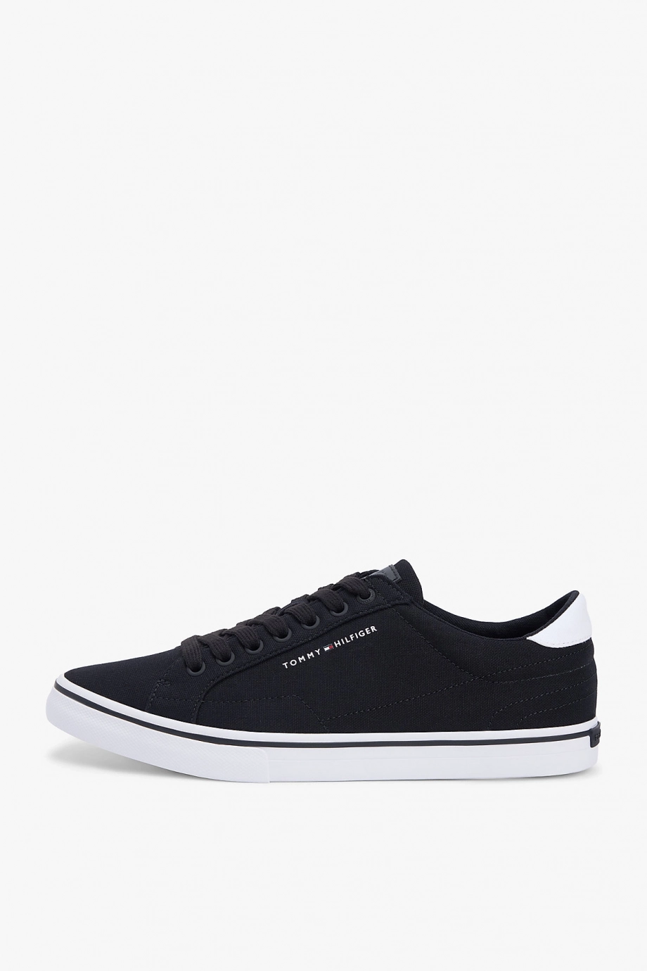 Tommy Hilfiger Vulc Core Uzun Bağcıklı Erkek Siyah Sneaker FM0FM05688BDS