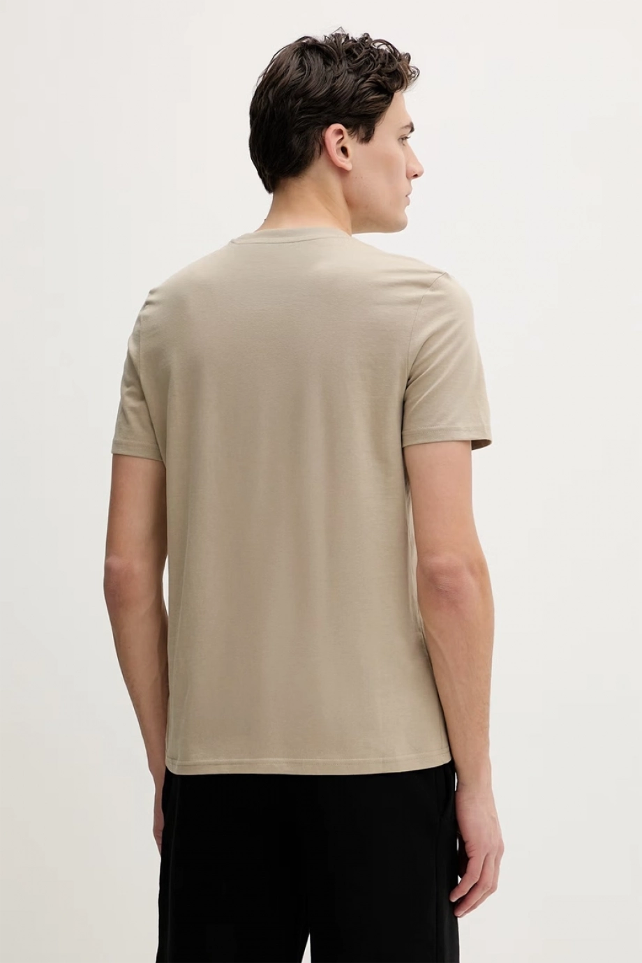 Guess Cochise Bisiklet Yaka Kısa Kollu Erkek Kahverengi T-shirt Z6RI00I3Z14-G9I0