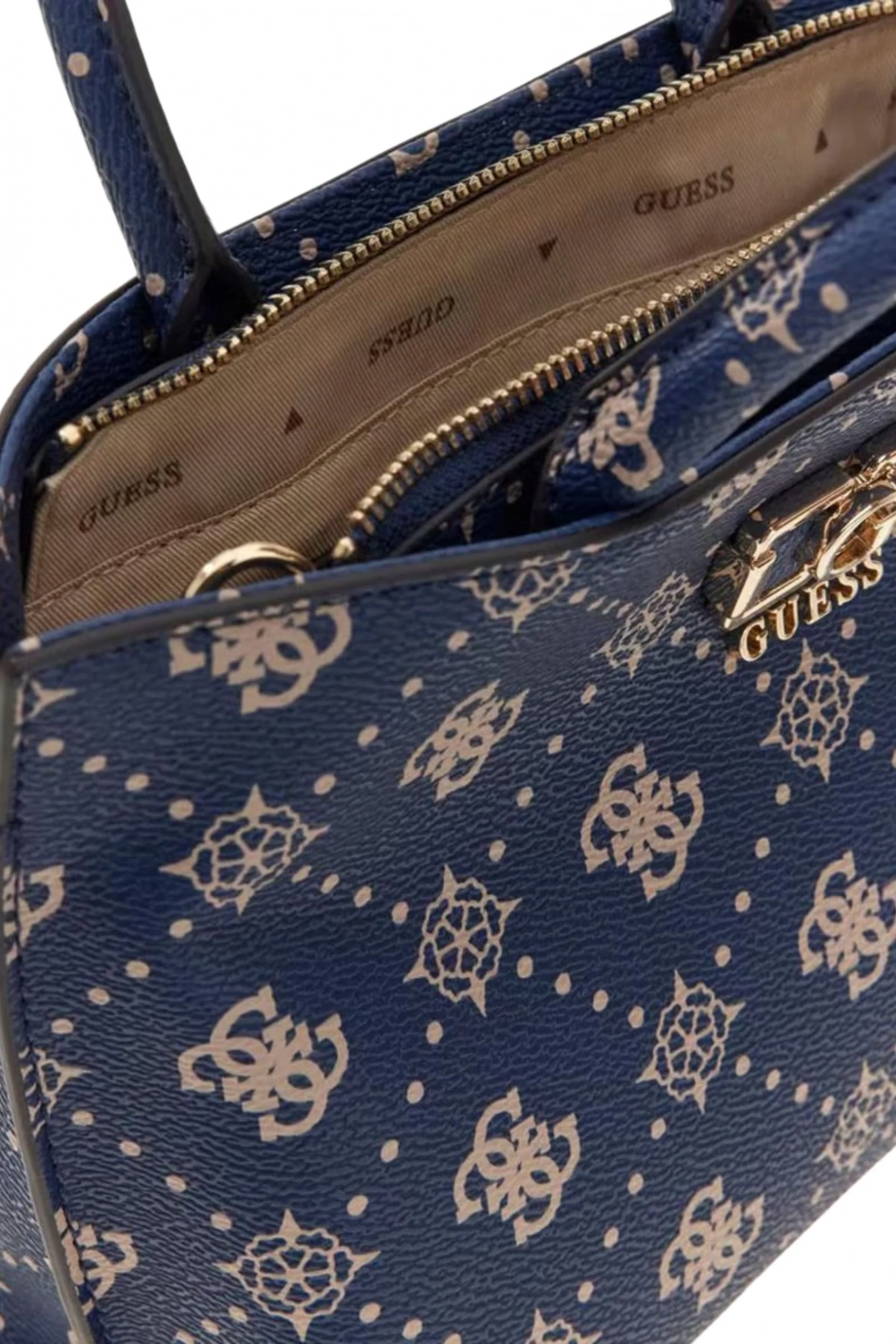 Guess Emelie Logolu Mini Kadın Lacivert El Çantası HWGP9928750-NLO