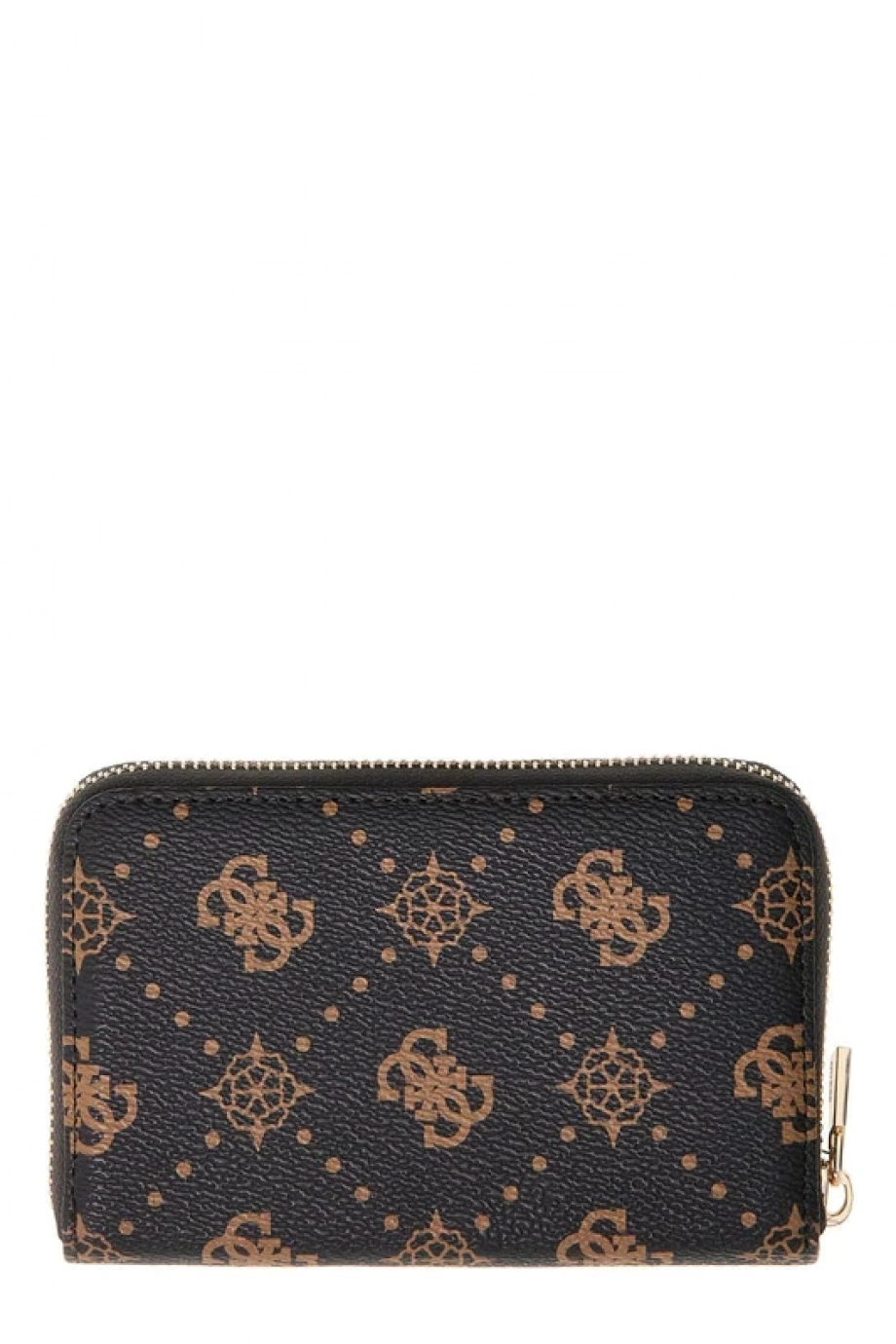 Guess Emelie Logolu Orta Boy Fermuarlı Kadın Kahverengi Cüzdan SWGP9928140-ESL