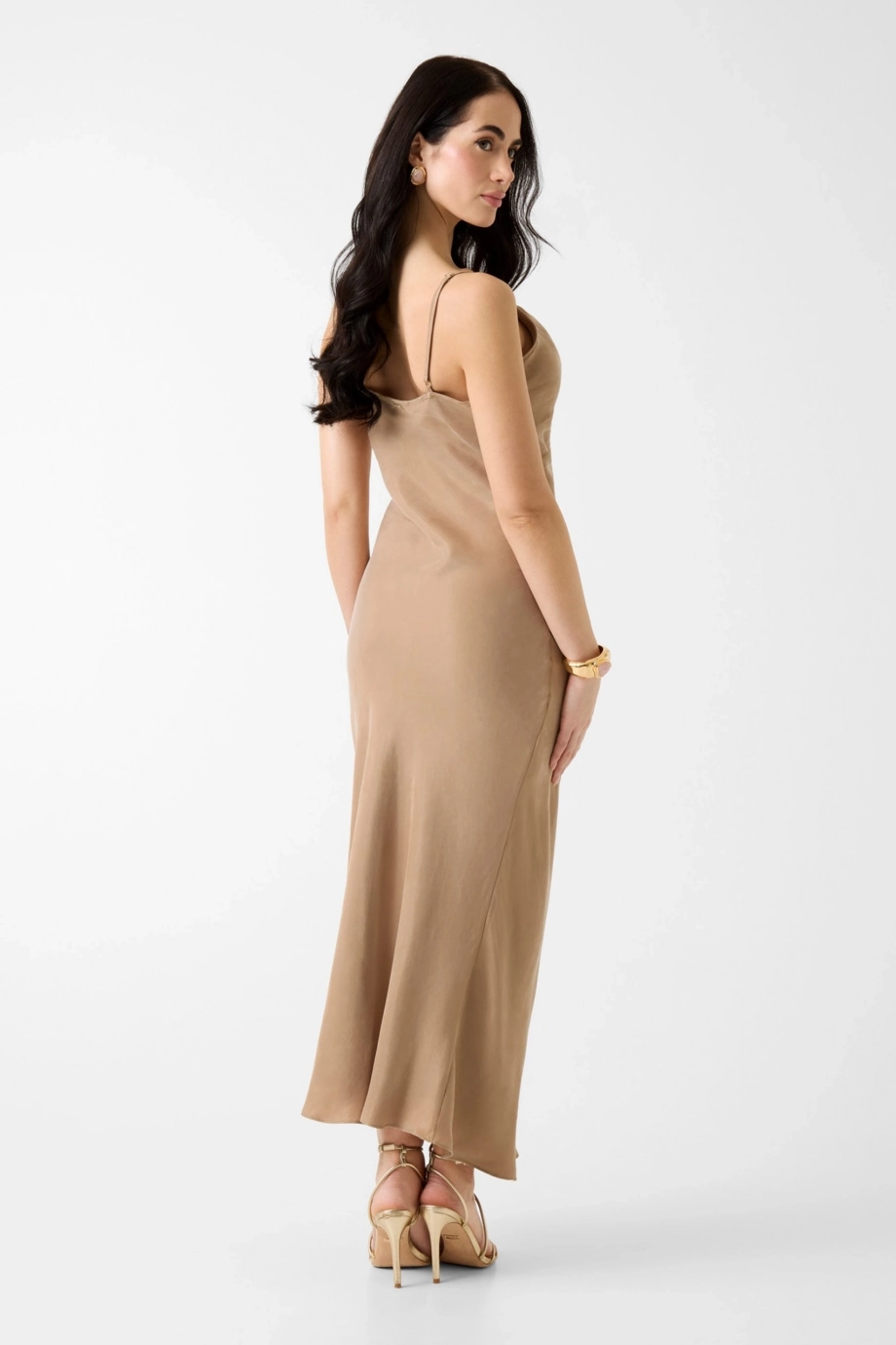 Guess Akilina Kadın Bej Elbise W6GK94W2266-G1DQ