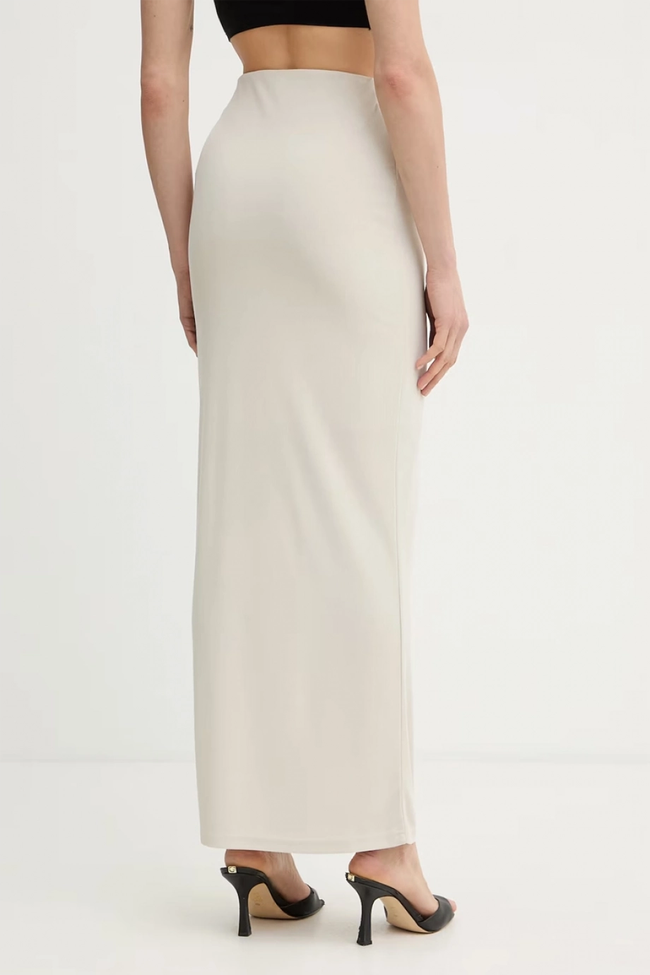 Guess Brigitte Midi Kadın Krem Etek W6GD15K2936-A115