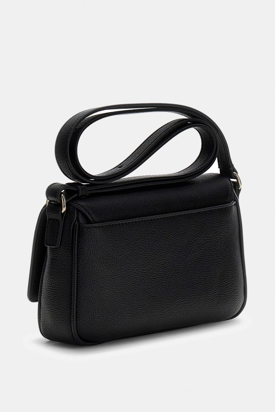 Guess Isola Dönüştürülebilir Kapaklı Çapraz Askılı Kadın Siyah Omuz Çantası HWBG9905210-BLA