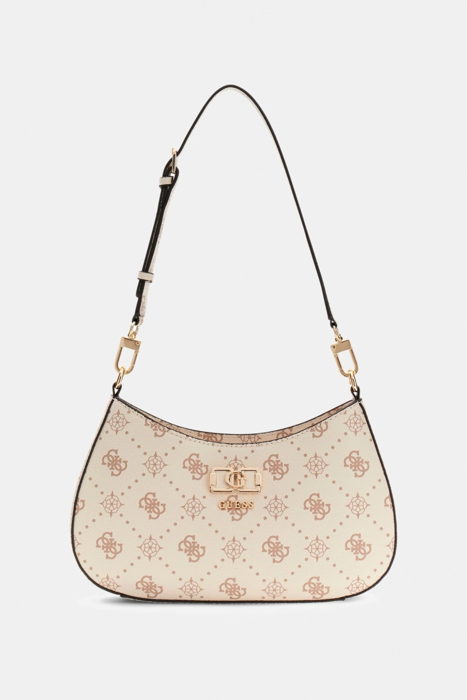 Guess Emelie Logolu Üstten Fermuarlı Kadın Çok Renkli Omuz Çantası HWGP9928180-VNO