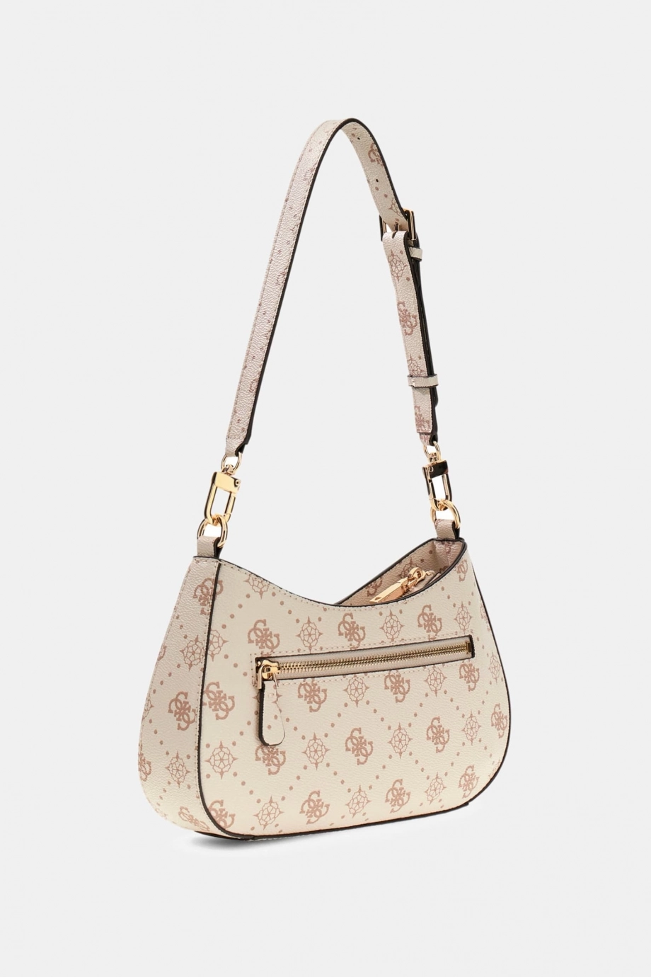 Guess Emelie Logolu Üstten Fermuarlı Kadın Çok Renkli Omuz Çantası HWGP9928180-VNO