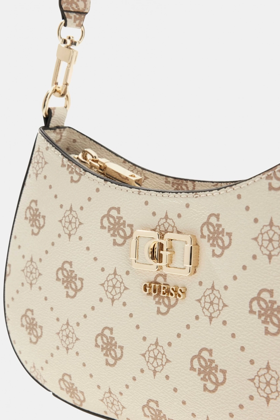 Guess Emelie Logolu Üstten Fermuarlı Kadın Çok Renkli Omuz Çantası HWGP9928180-VNO