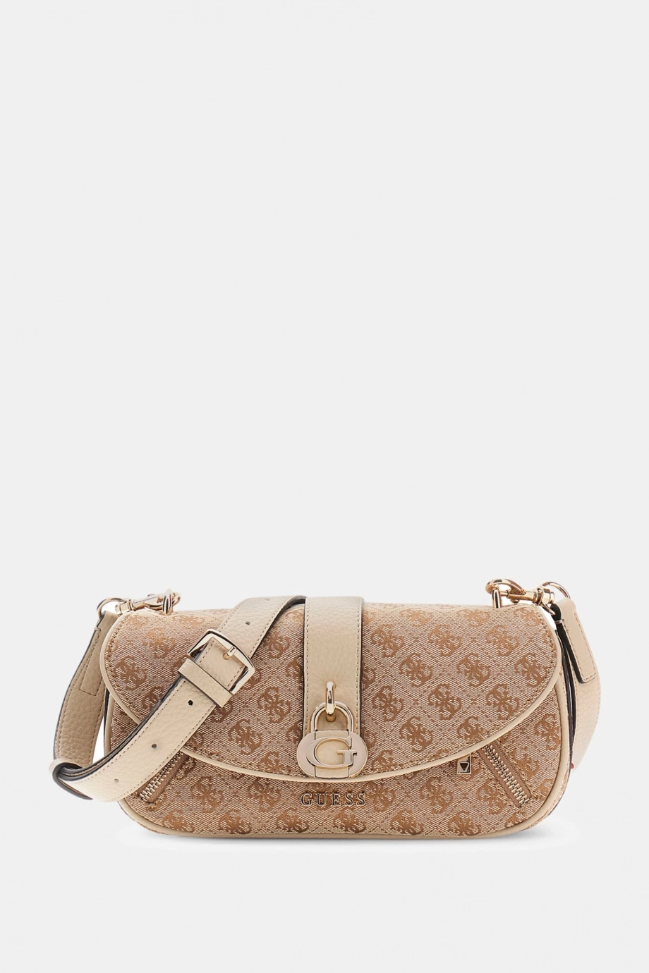 Guess Jessa Kapaklı Çapraz Askılı Kadın Kahverengi Omuz Çantası HWJG8362200-LTL