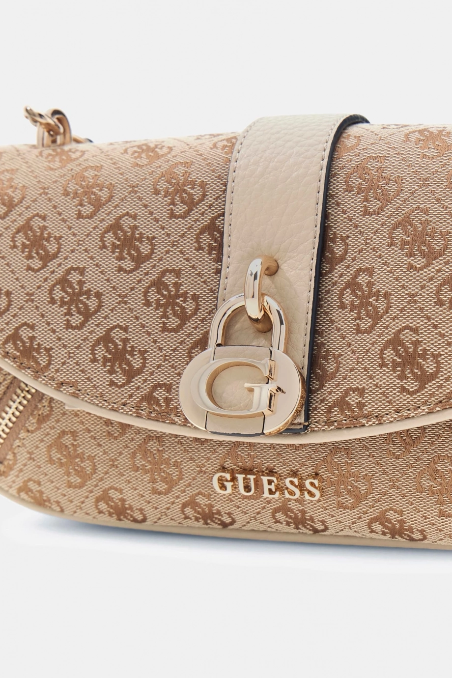 Guess Jessa Kapaklı Çapraz Askılı Kadın Kahverengi Omuz Çantası HWJG8362200-LTL