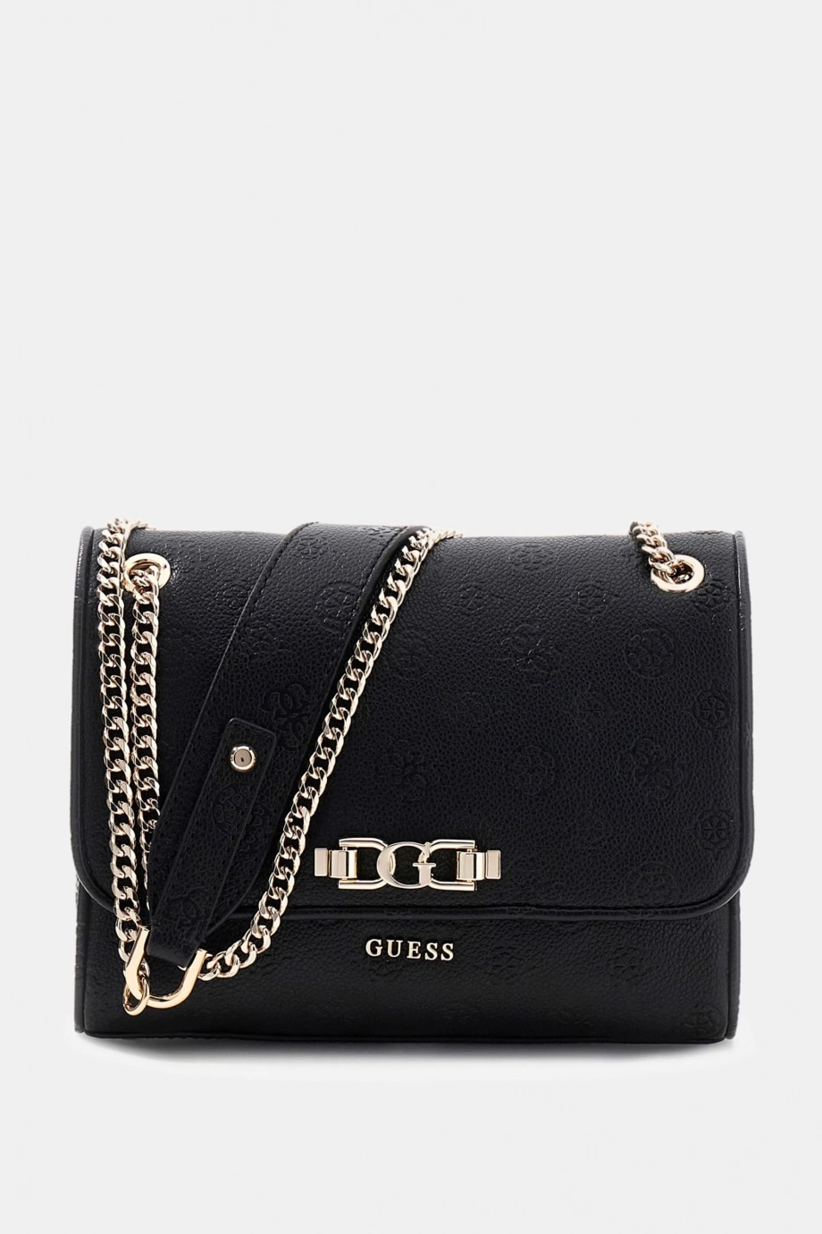 Guess Anise Dönüştürülebilir Kapaklı  Askılı Kadın Siyah Çapraz Çanta HWPD9916210-BLO