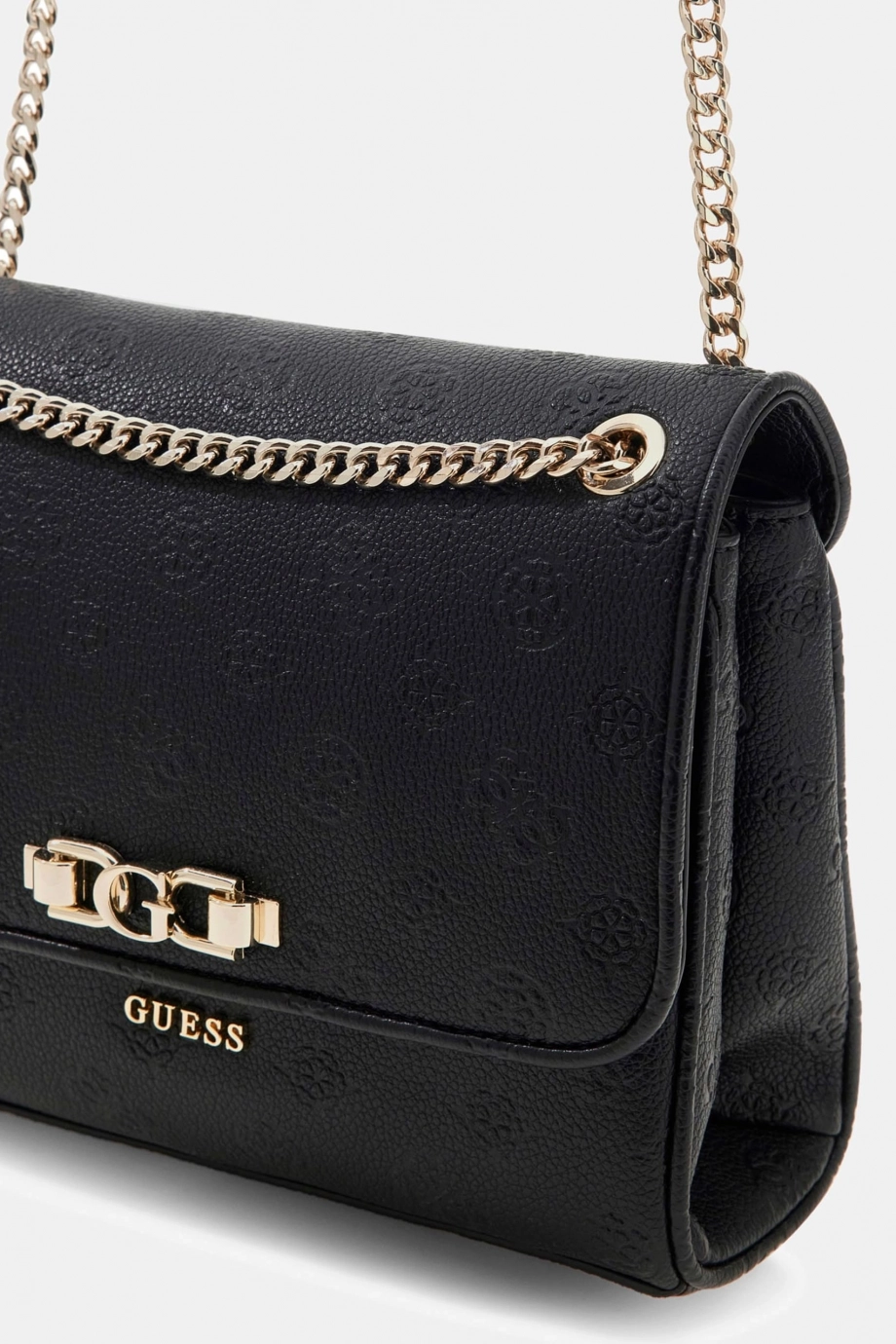 Guess Anise Dönüştürülebilir Kapaklı  Askılı Kadın Siyah Çapraz Çanta HWPD9916210-BLO
