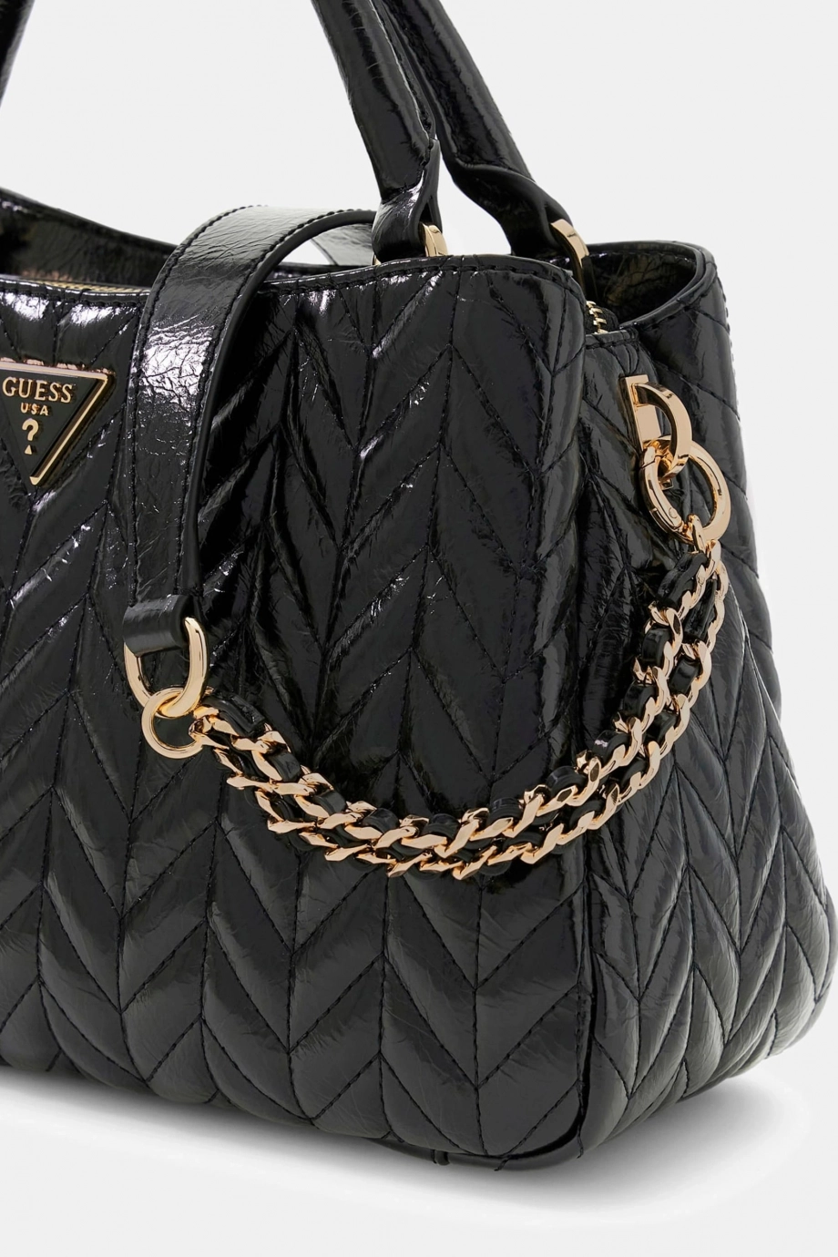 Guess Cheryl Üç Bölmeli Kadın Siyah El Çantası HWTQ9720060-BLA