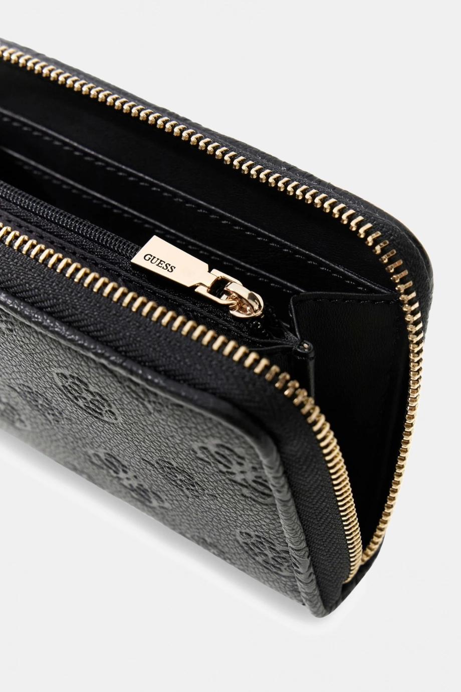 Guess Anise Orta Boy Fermuarlı Kadın Siyah Cüzdan SWPD9916140-BLO
