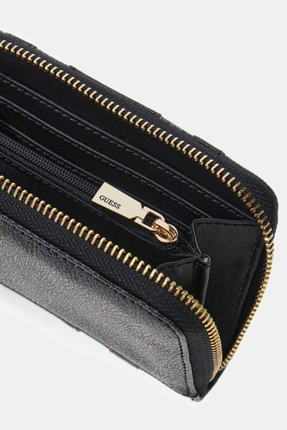 Guess Laurel II Orta Boy Fermuarlı Kadın Antrasit Cüzdan SWSS7459140-CLO