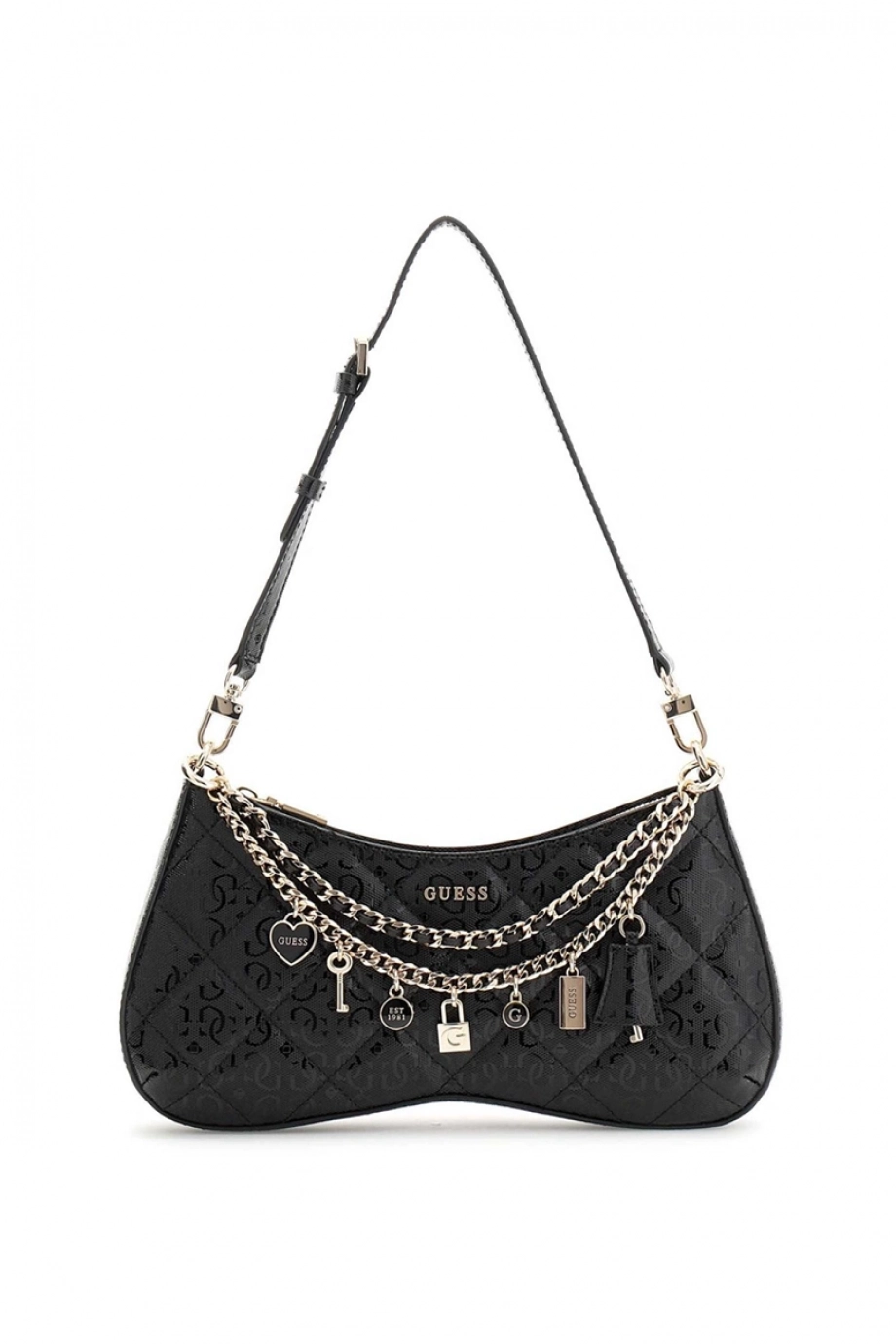 Guess Libby Kadın Siyah Omuz Çantası HWGG9912180-BLA
