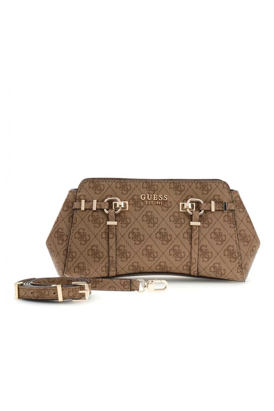 Guess Leona Logolu Girlfriend Çapraz Askılı Kadın Kahverengi Çapraz Çanta HWSG9917120-LTL